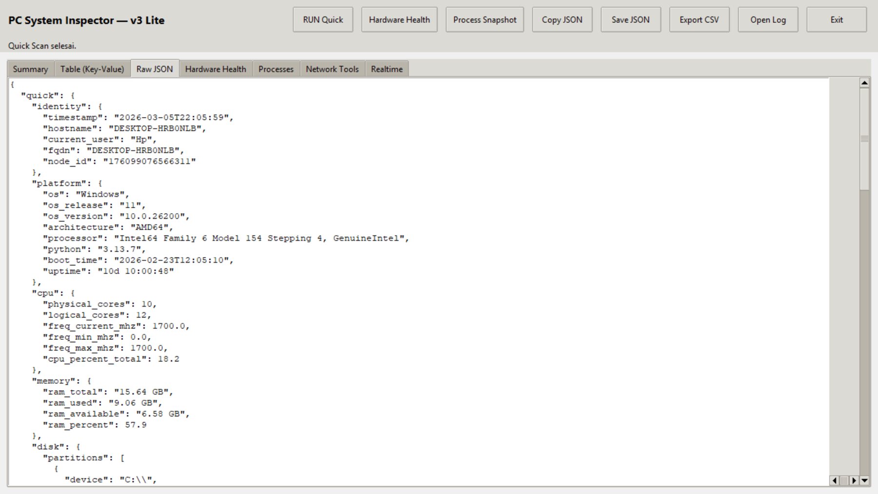 PC System Inspector 4