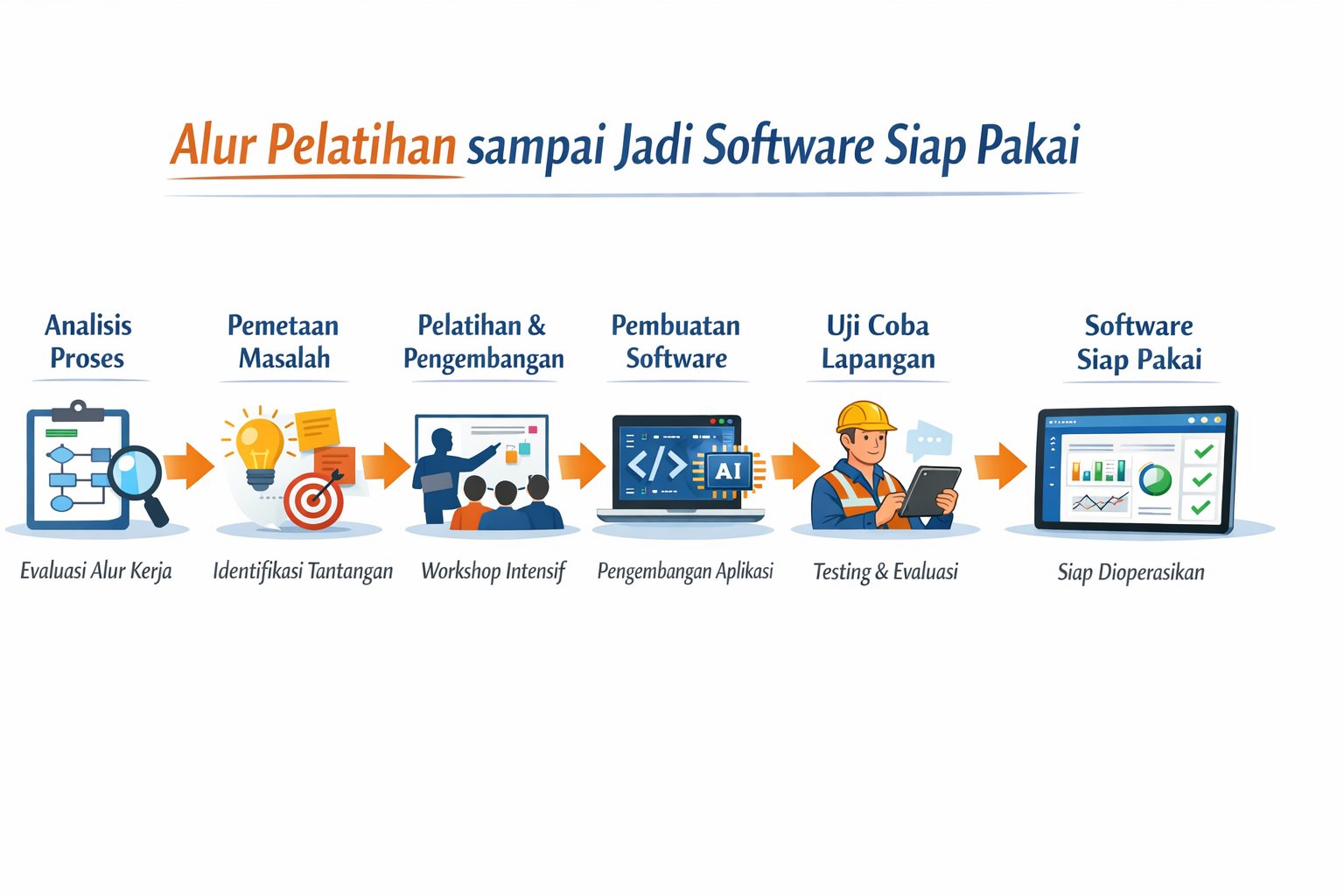 Program Pengembangan SDM yang Menghasilkan Software Operasional Perusahaan