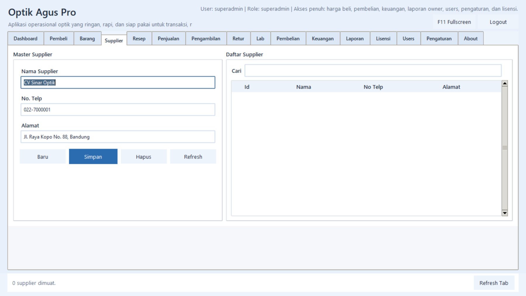 Optik Agus Pro – Solusi Aplikasi Optik yang Ringan, Rapi, dan Profesional 6